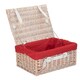 image 7 of 41cm Picnic Basket with Lining White | White | One Size