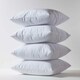 image 2 of Homescapes Terry Towelling Waterproof Pillow Protectors - 60 x 60 cm - Pack of 4 White
