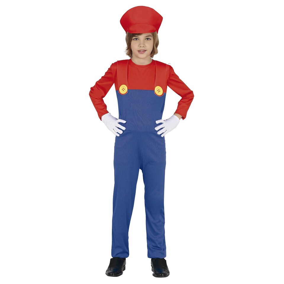image 1 of Fiestas Guirca Childrens/Kids Train Driver Costume Set | Red | Red/Red/Blue/Blue | 10-12 years | 1