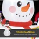 image 5 of Outsunny 6FT Inflatable Snowman with Candy Cane and Gift Box for Party