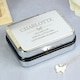image 2 of Personalised Box and Butterfly Necklace