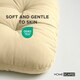 image 3 of Homescapes Cream Round Egg Chair Swing Cushion