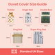 image 8 of Argyle Design Tartan Polycotton Duvet Set With Pillowcase | Blue | 1
