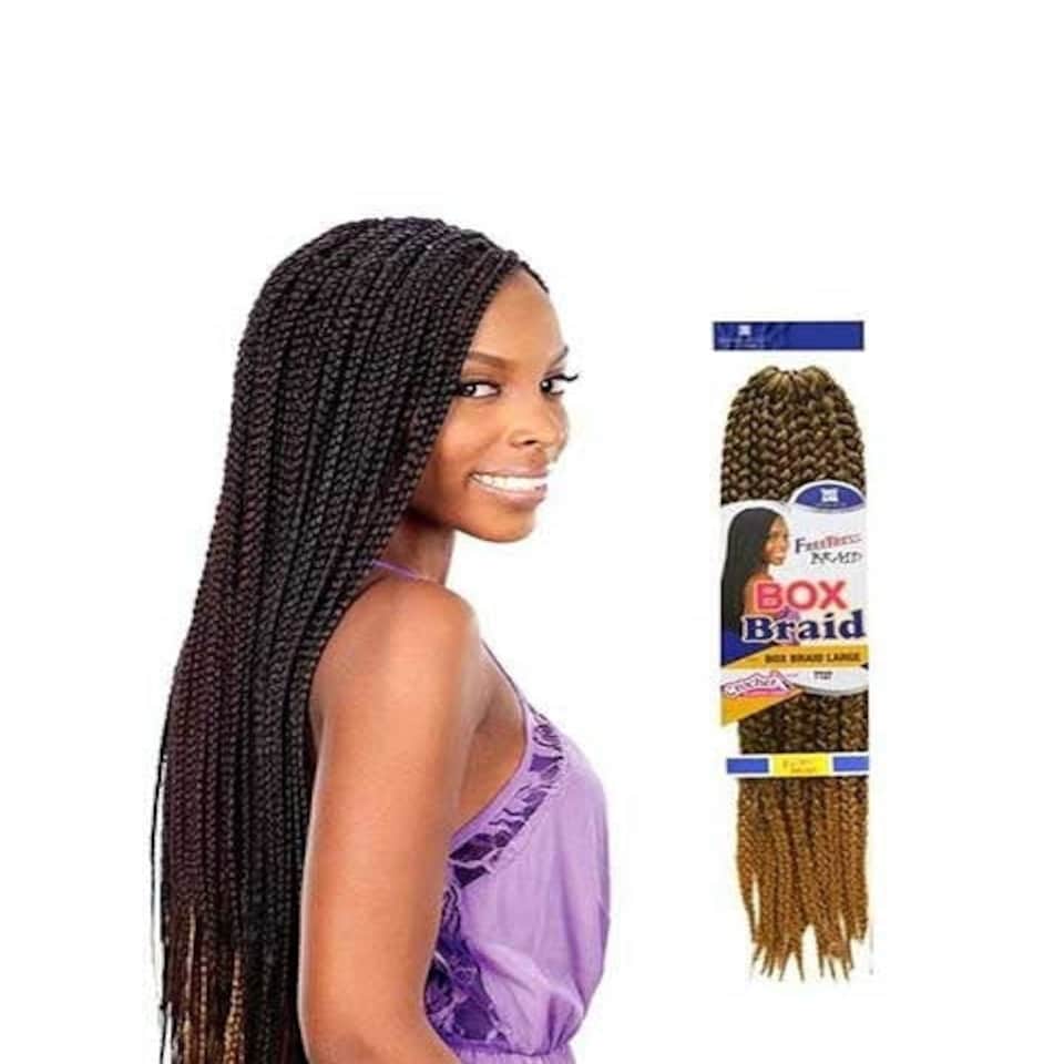 Shake N Go Freetress Equal Syn Box Braid Large Multi | 1 | One Size