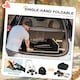 image 4 of PawHut 3-in-1 Pet stroller with Detachable Carrier for Mini Dogs, Black