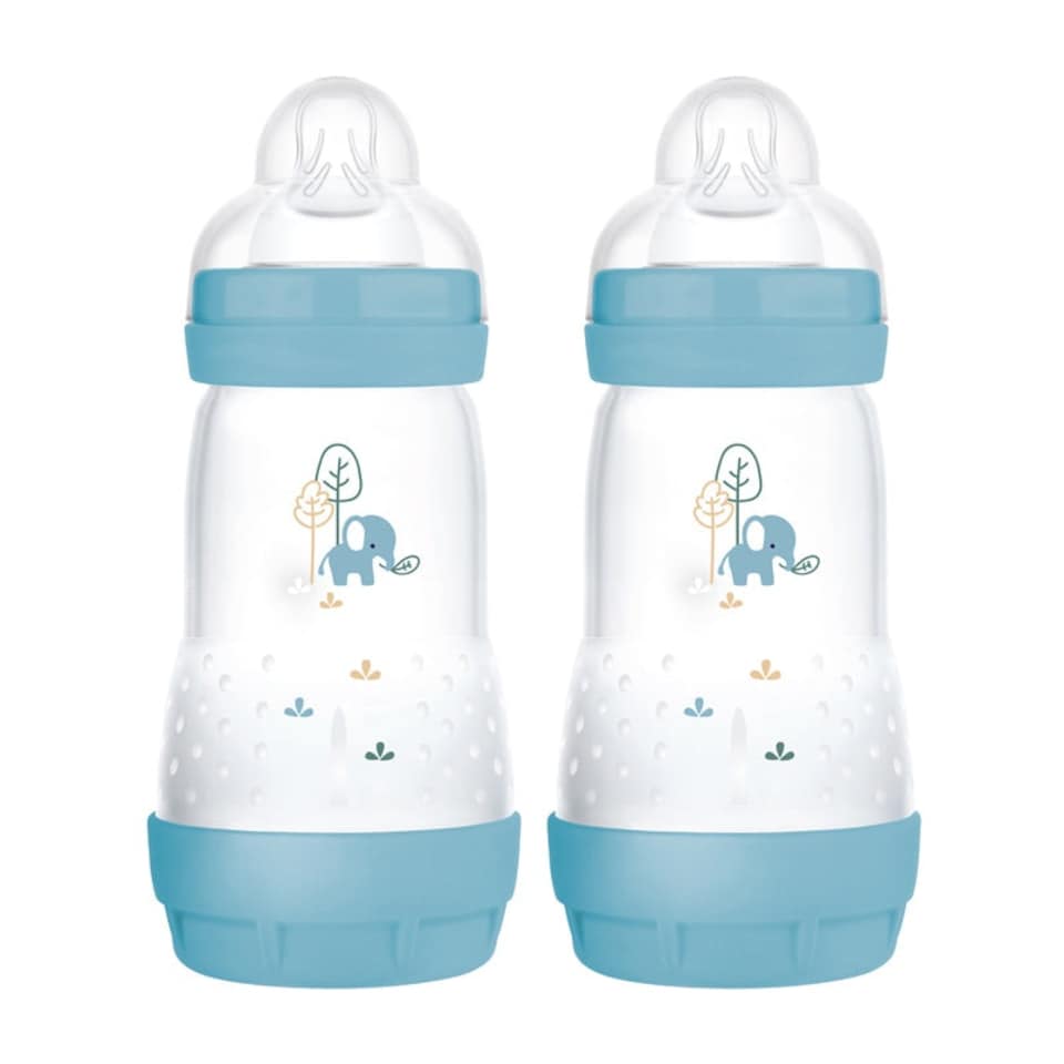 image 1 of MAM Easy Start Anti Colic Bottle Blue 260ml 2Pk