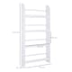 image 3 of HOMCOM Wall-Mounted/Standing 4-Tier Wood Book Shelf Water Resist