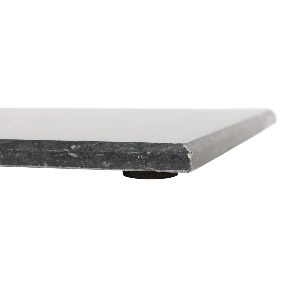 image 1 of Argon Tableware Rectangle Marble Chopping Board - 30cm x 20cm - Black | Black | Black