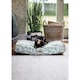 image 3 of William Morris Willow Bough Luxury Dog Bed Mattress - Medium Green | M
