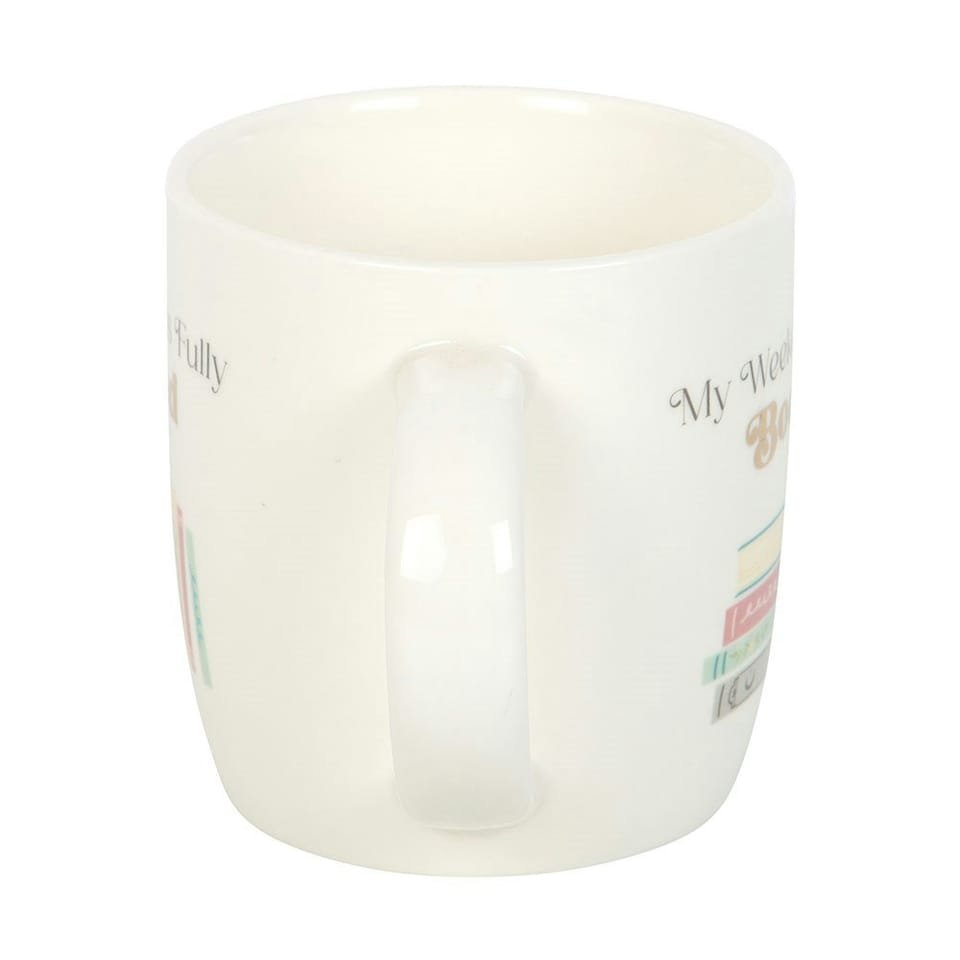 image 1 of My Weekend is Fully Booked Mug - 350ml White