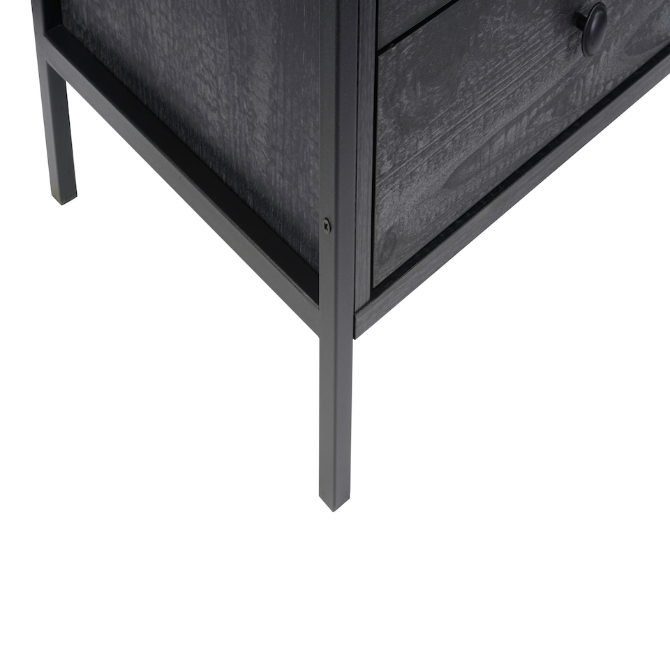image 1 of Bedside with 3 Drawers