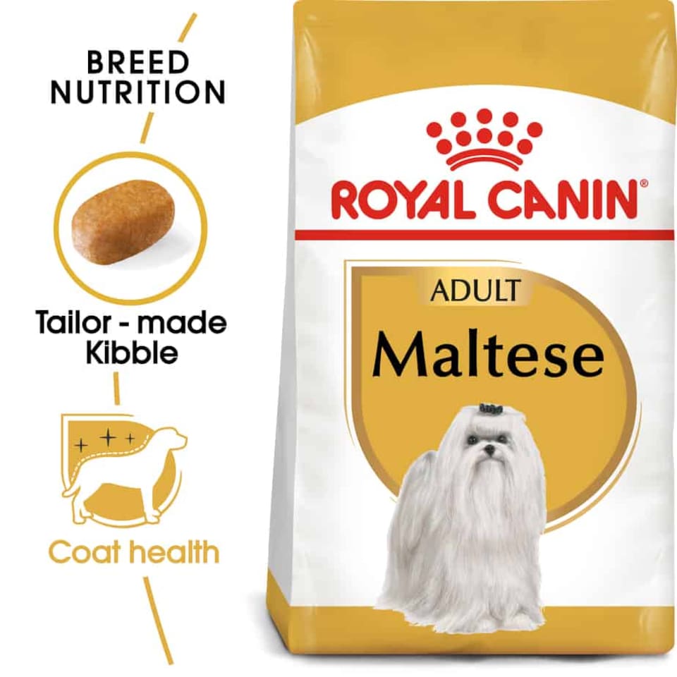 image 1 of Royal Canin Maltese Adult Dry Dog Food - 5 x 1.5 kg (7.5 kg) | Multi | 5 x 1.5kg | 5