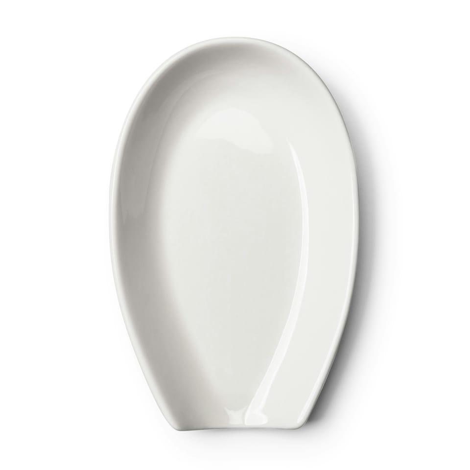 image 1 of Porcelain Classic Spoon Rest