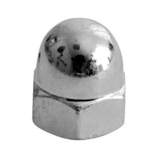 Timco - Hex Dome Nuts - A2 Stainless Steel (Size M8 - 10 Pieces)