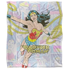 Wonder Woman Lasso Blanket - Multicoloured - One Size