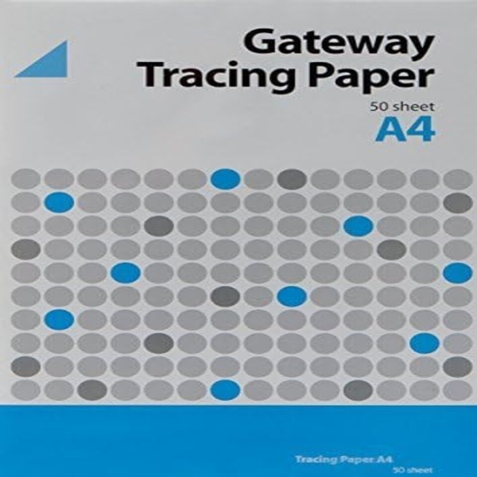 Gateway Natural Tracing Paper Pad A4 63gsm 50 Sheets