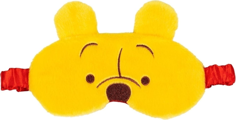 image 1 of Peers Hardy - Disney Winnie The Pooh Red & Yellow Sleep Mask | Black