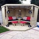image 3 of Four Seasons Garden Room - Timber - L150 x W290 x H205 cm - Garden Furniture - Fully Assembled | Brown