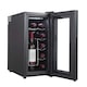 image 2 of Cookology CWTE10BK 10 Bottle Thermo Electric Wine Cooler, Black, Countertop, Digital Temp Control, Low Noise, No Vibration