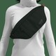 image 2 of Bum Bag 2L Black Sand Black