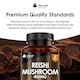 image 5 of Reishi Mushroom 4000mg Capsules 100% Fruiting Body