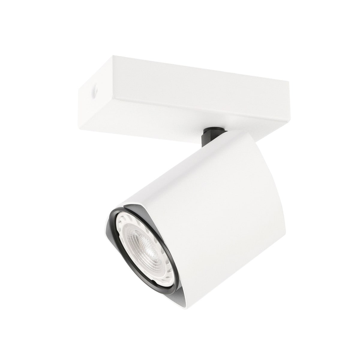 Netlighting Merusa Modern Single Spotlight GU10 in White