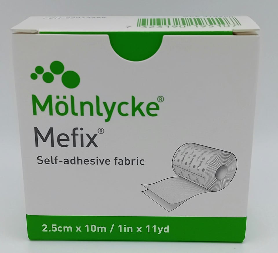 image 1 of Mefix 2.5cm x 10m Adhesive Fabric Tape