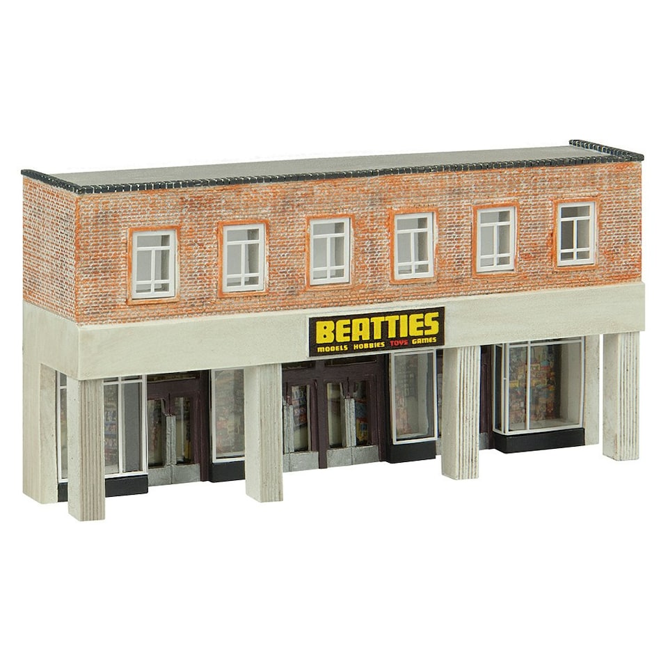 Graham Farish Scenecraft Low Relief High Street Store (Pre-Built)
