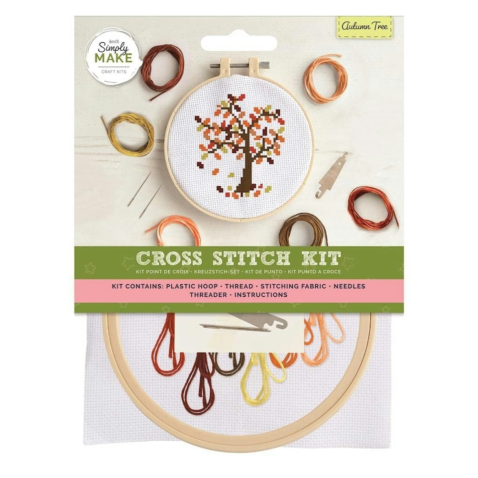Cross Stitch Kit - Autumn Tree - DecoArt