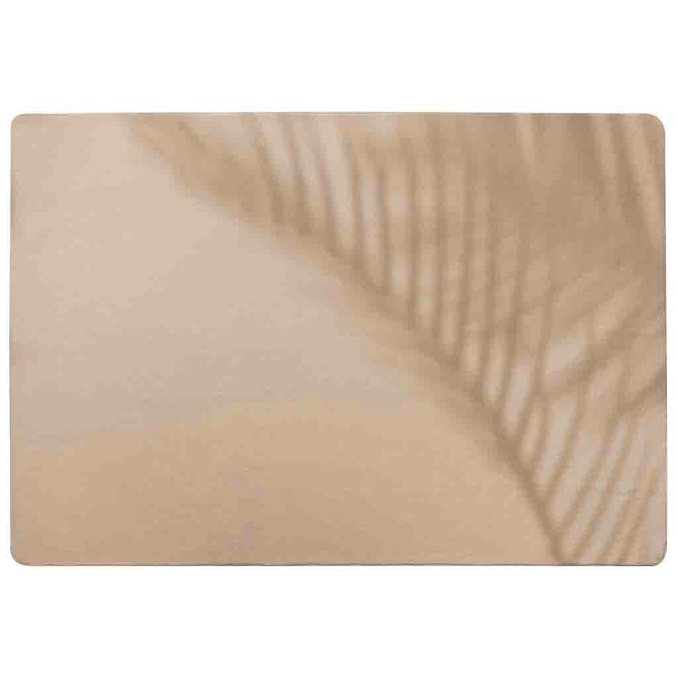 image 1 of Leaf Shadow Rug Cream | S