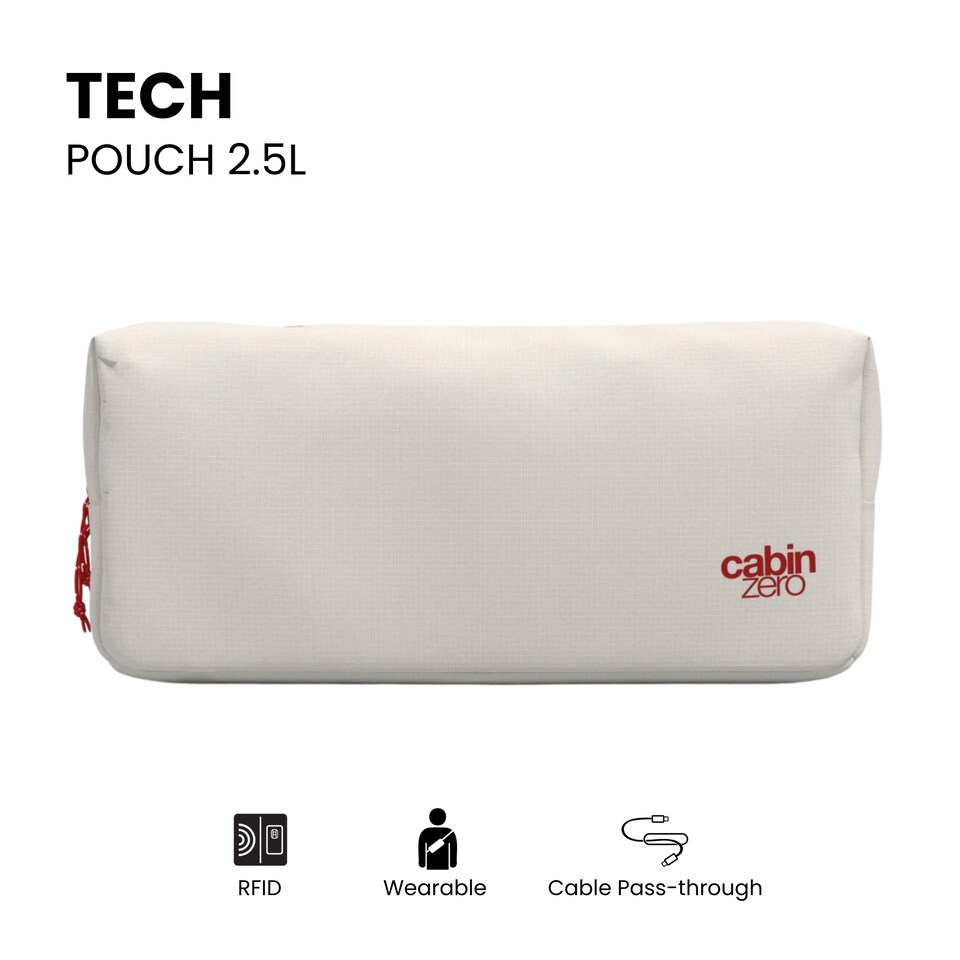 image 1 of Tech Pouch - 2.5L - Cloud Nine | White