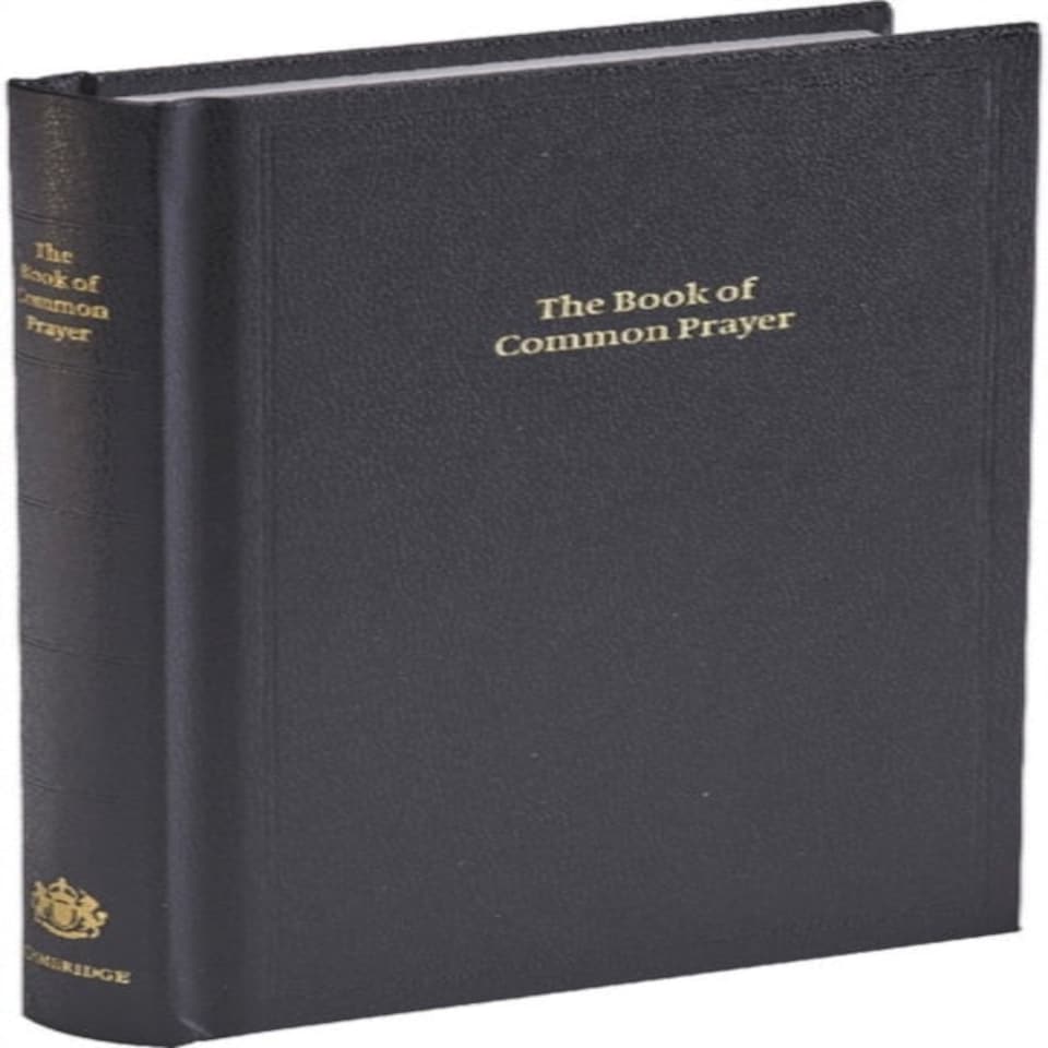 Book Of Common Prayer Standard Edition Black Cp220 Black