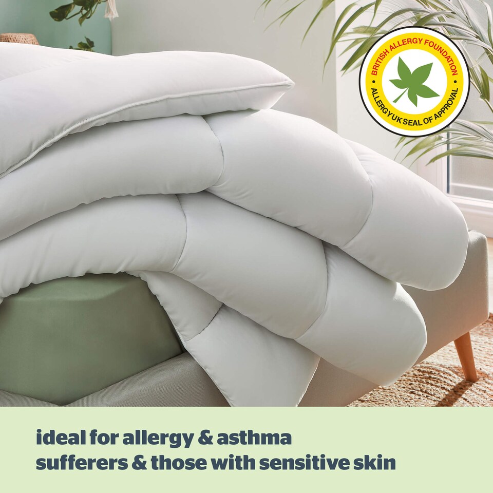 image 1 of Silentnight Anti Allergy Duvet - 13.5 Tog | White | Single
