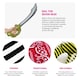 image 2 of Pirate Costume Set - Top, Hat, Bandana & Sword Black | S