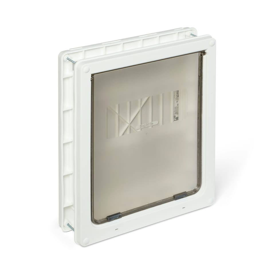 image 1 of Dog Mate Large Dog Door – White (216W)
