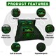 image 4 of Gamer Printed Duvet Cover Set Reversible Polycotton Beddings Multi | Double