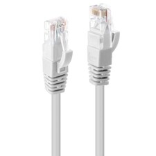 7.5m CAT6 U/UTP Snagless Gigabit Ethernet Cable, White