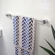 image 4 of Showerdrape Vitality 500mm Chrome Stainless Steel Wall Mounted Towel Rail