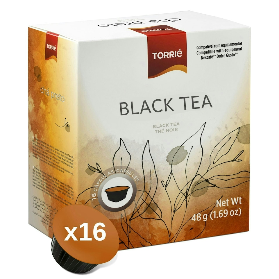 image 1 of Black Tea - Dolce Gusto ® Compatible Coffee Machine Capsules (16 Pods)