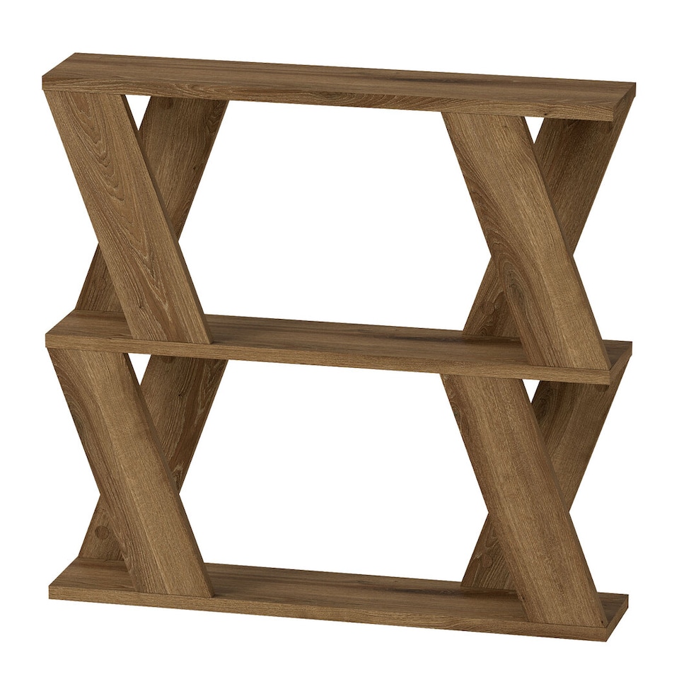 image 1 of Levede 22cm Slim Side Table Narrow Sofa End Table for Living Room Small Spaces | Brown | Brown