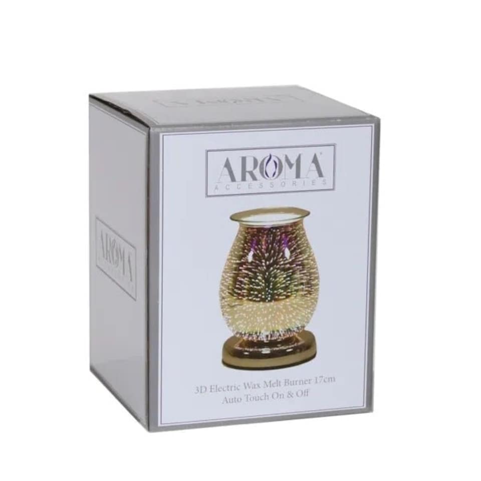 image 1 of Aroma Electric 3D Oval Wax Melt Burner 16cm - Burst | Multi