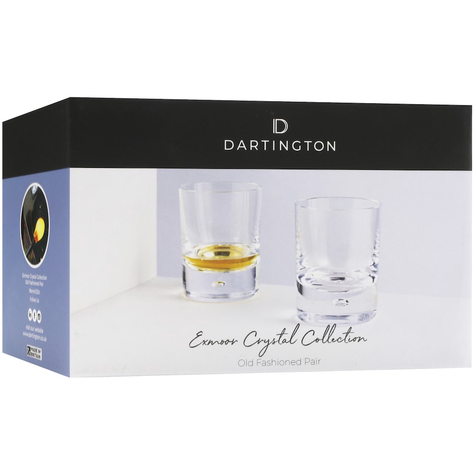 image 1 of Dartington Crystal Exmoor Old Fashioned Tumbler Set Of 2