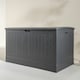 image 8 of Suncast Montana 757L Storage Box - Peppercorn Grey | Grey