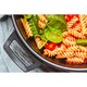 image 5 of KitchenCraft Pasta Pot Red Carbon Steel 4L