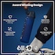 image 6 of Leak Proof Slim Water Bottle, BPA Free, 500ml (18oz) | Blue | Navy | One Size