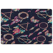 Pattern with Different Dream Catcher Amulet (Rug) Multi | Medium: 80x150cm