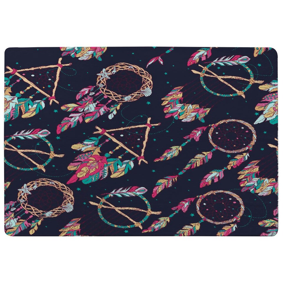 image 1 of Pattern with Different Dream Catcher Amulet (Rug) Multi | Medium: 80x150cm