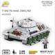 image 3 of T34/76 mod. 1941/1942 brick tank model - COBI 2595 - 852 bricks
