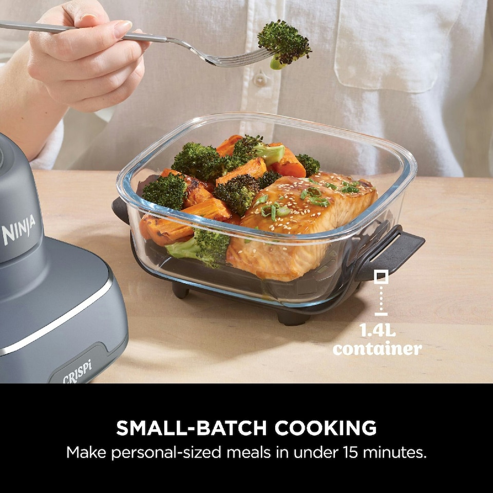 image 1 of Ninja CRISPi 4 in 1 Portable Air Fryer Cyber Space FN101UKGY