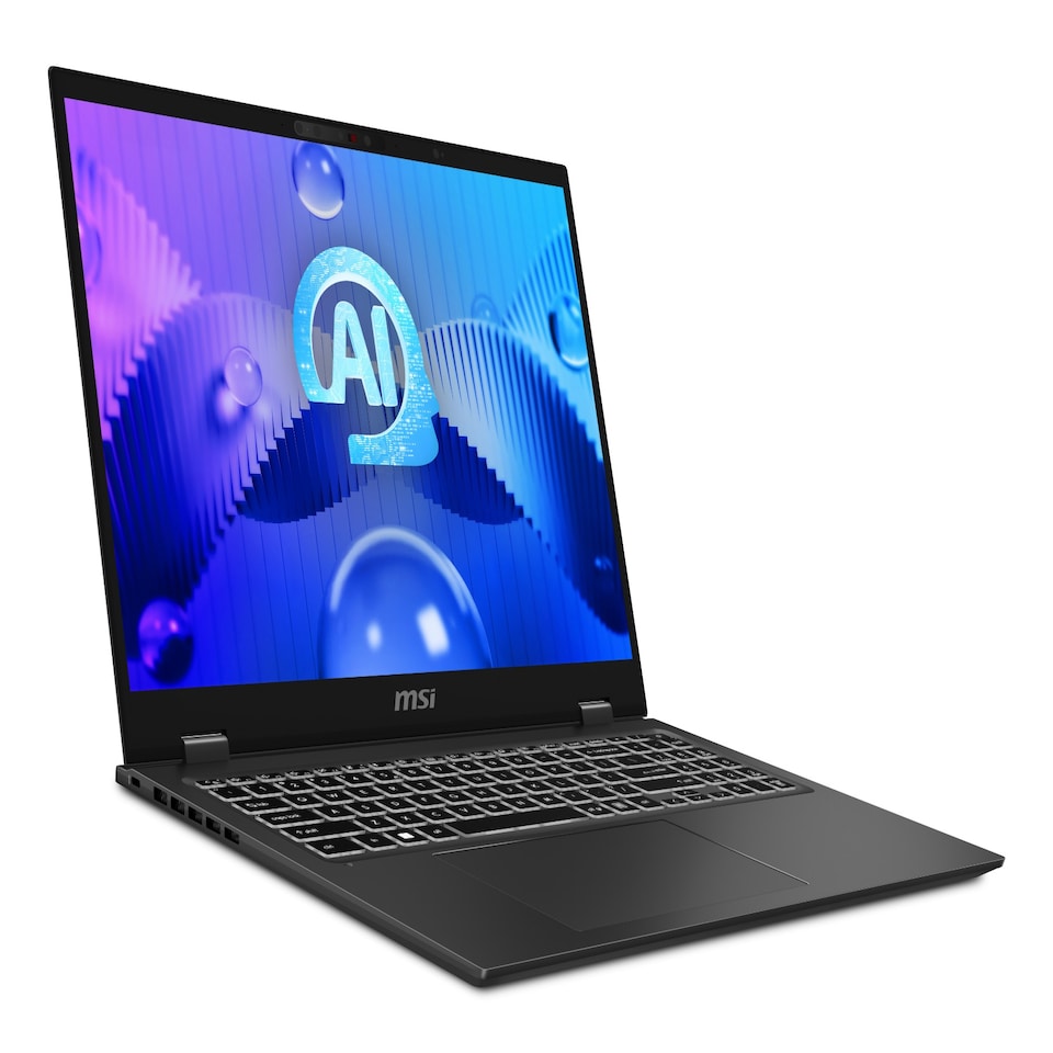 image 1 of MSI Prestige 16 AI Studio B1VFG-034UK Intel Ultra 7 155H Laptop 16" QHD+ 32GB RAM 1TB SSD GeForce RTX 4060 Windows 11 Home - Advanced Grey